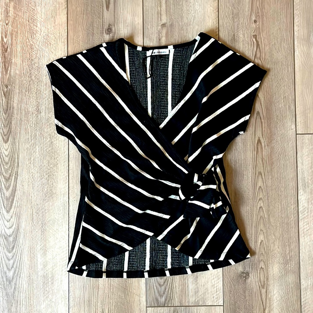 French striped top - small